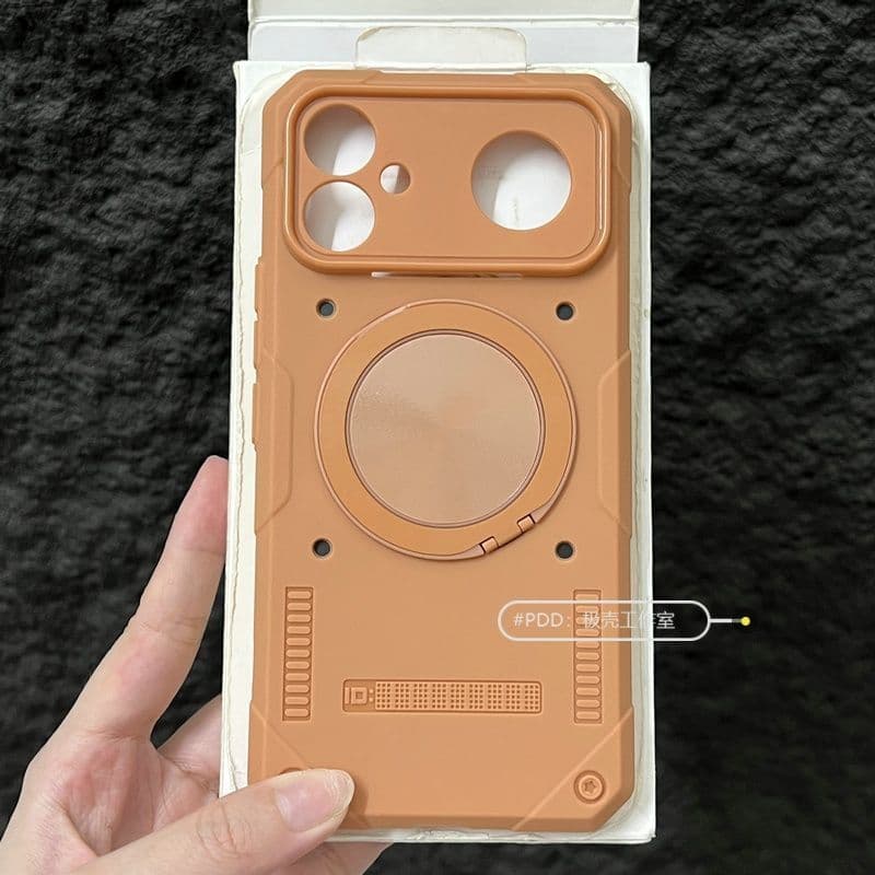 Capa para Redmi K90 Supreme Edition K90 Ultra, Estilo Mecha com Suporte Rotativo, K90Max Trendy K80 POCO F7 Pro, Capa Ma