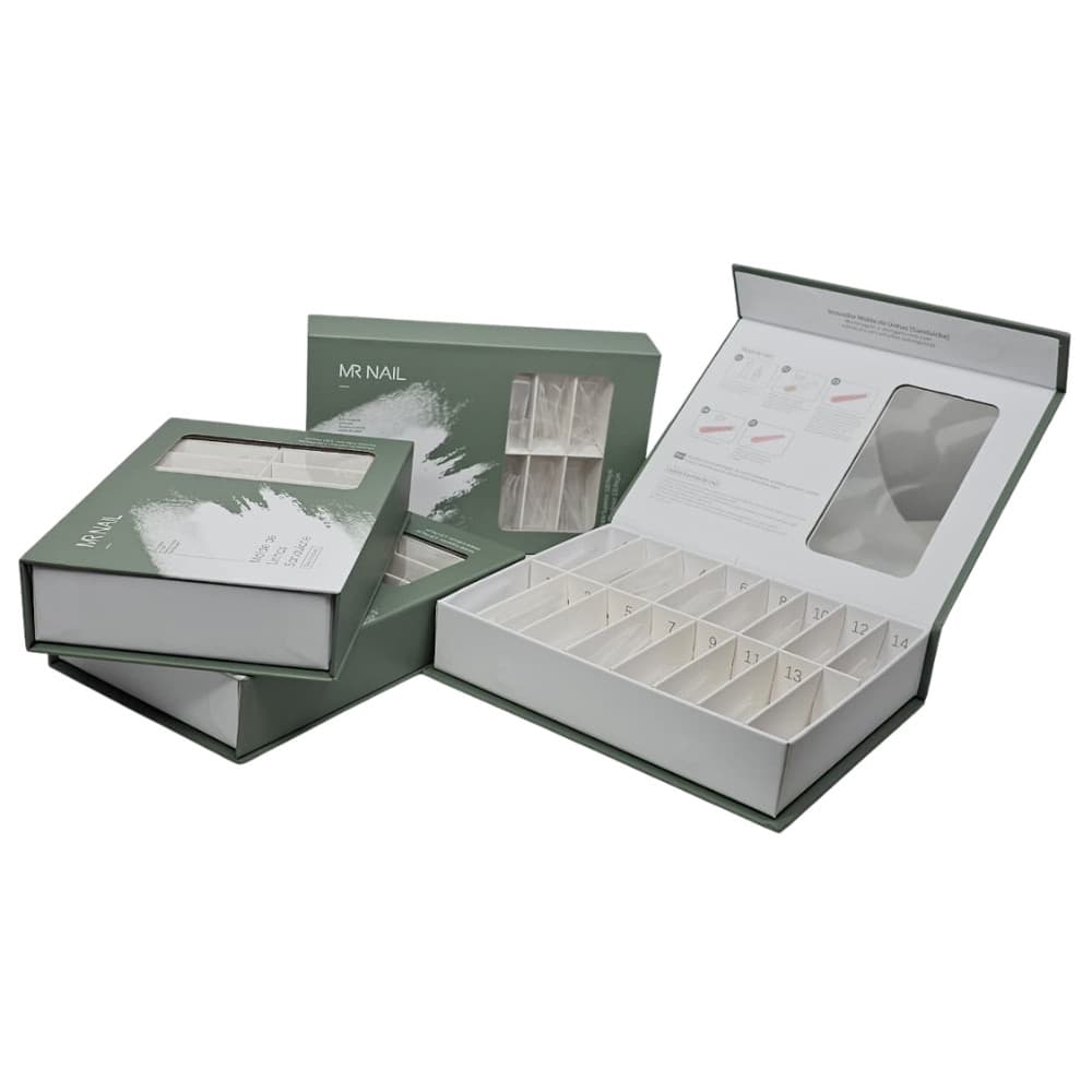 Molde F1 Duplo Sanduiche para Unhas - 120 und - MR Nail