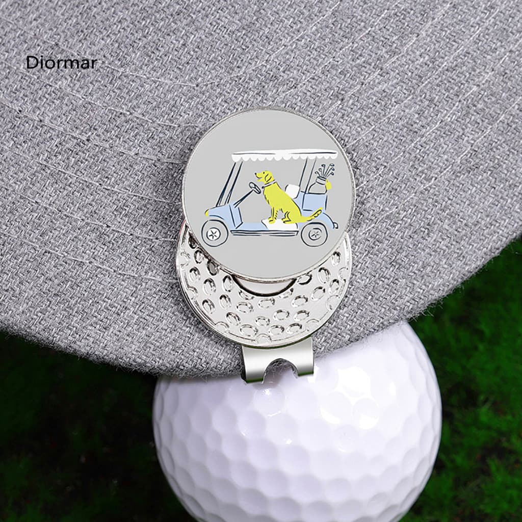 Magnetic Hat Clip for Golf Markers Ball Marker Metal Golfing Accessory for Men Women Golfer – Durable Portable Easy to