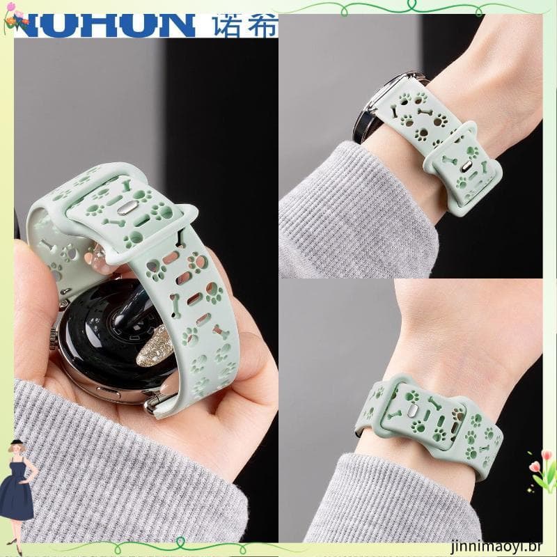 Nosh adequado para Huawei GT6 relógio gt5pro cão garra Silicone gt4 cinta wa tt5 telefone móvel Anti-poeira Plug