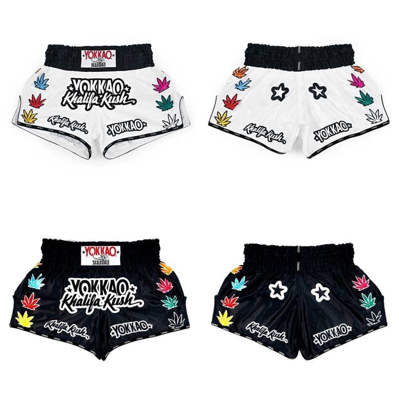 YOKKAO YOKKALY KUSH Muay Thai Shorts Calças de boxe para treinamento de luta livre