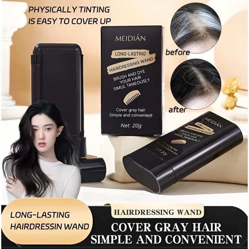 Pente De Tintura De Cabelo À Prova D'água E De Suor/Aplicador De Coreano/Caneta De Cor De Longa Duração/