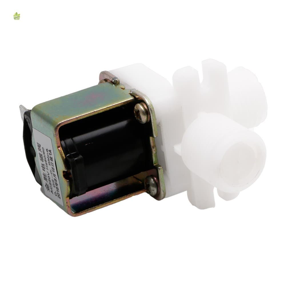 Válvula Angular Eletromagnética Plástica 4 Voltas Para Abastecimento De Água AC220V