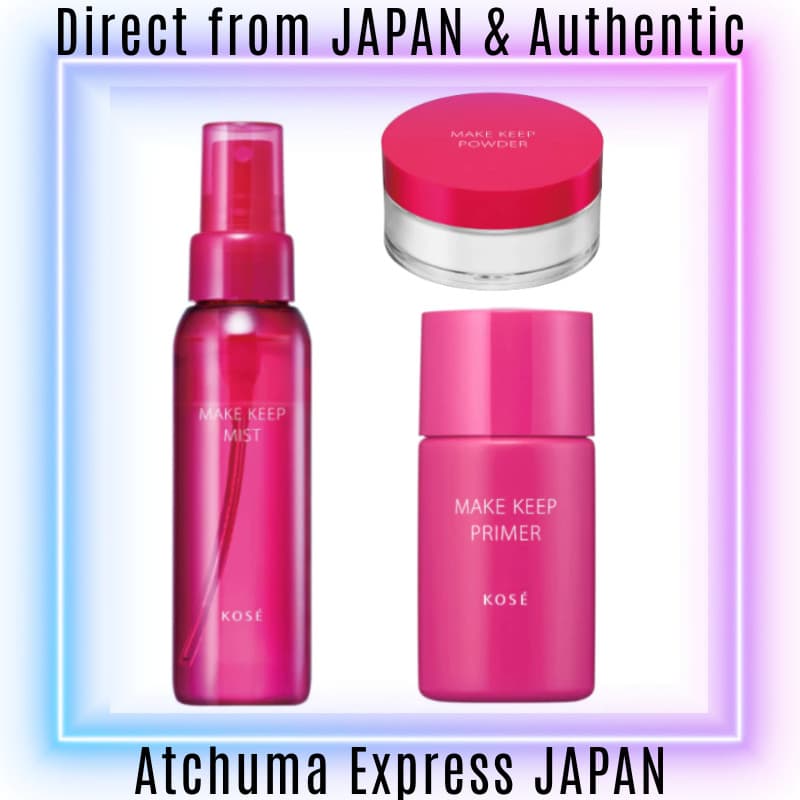 [Direto do Japão] KOSE_ Makeup Keep Mist EX 80ml Spray Fixador de Maquiagem Longa Duração Pó Primer