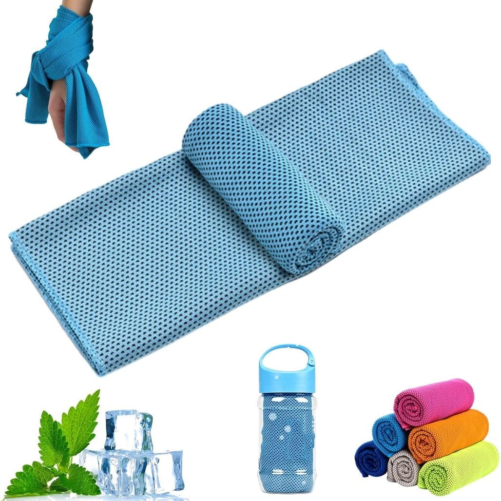 TowelnadoIeTowel, Toalhas Refrescantes para Academia, Toalhas Macias e Respiráveis para Pescoço e Rosto, Lenço Refrescan