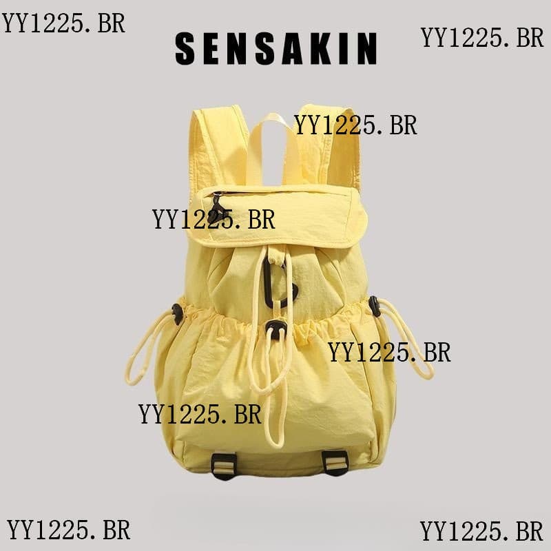 Mochila Sensakin de Grande Capacidade Design Casual para Deslocamento Mochila Escolar Nova Viagem Vers谩til Leve Mochila