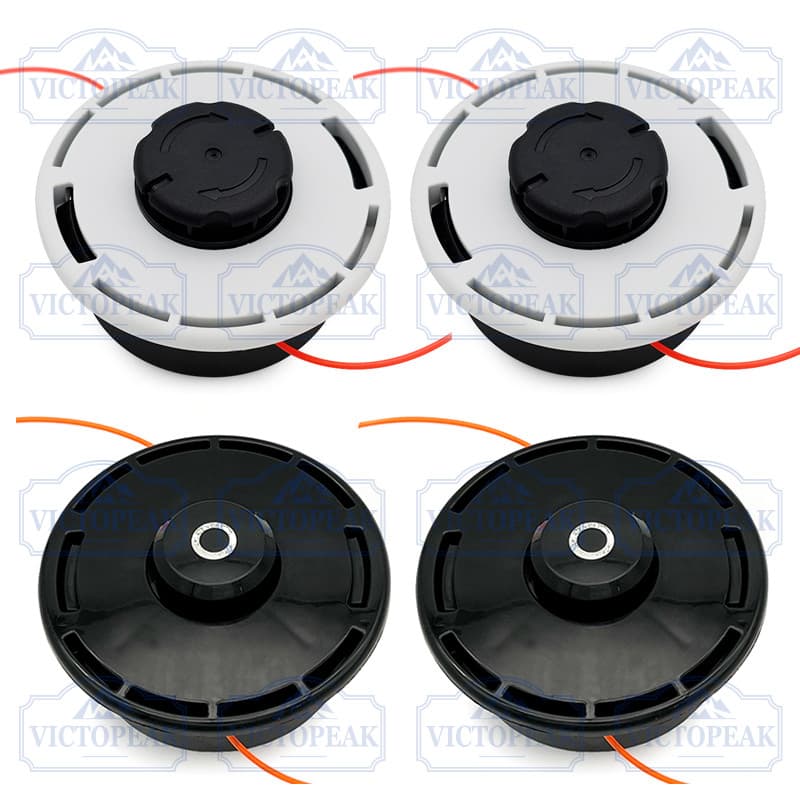 kit De 4 Peças M10 * 1.25 Cabeça De Aparador De Grama Durável Linha Rotativa Ajuste Cortador De Escova