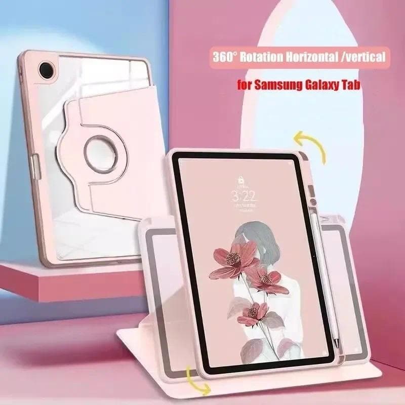 Para Samsung Galaxy Tab A11 2025 8.7'SM-X133 X135 X135F A9 110 X130 8.7 Polegada 360 ° Capa Giratória Tablet X Com Supor