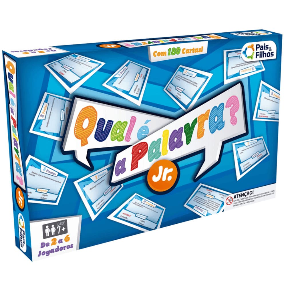 Jogo Qual é a Palavra Júnior - Pais e Filhos