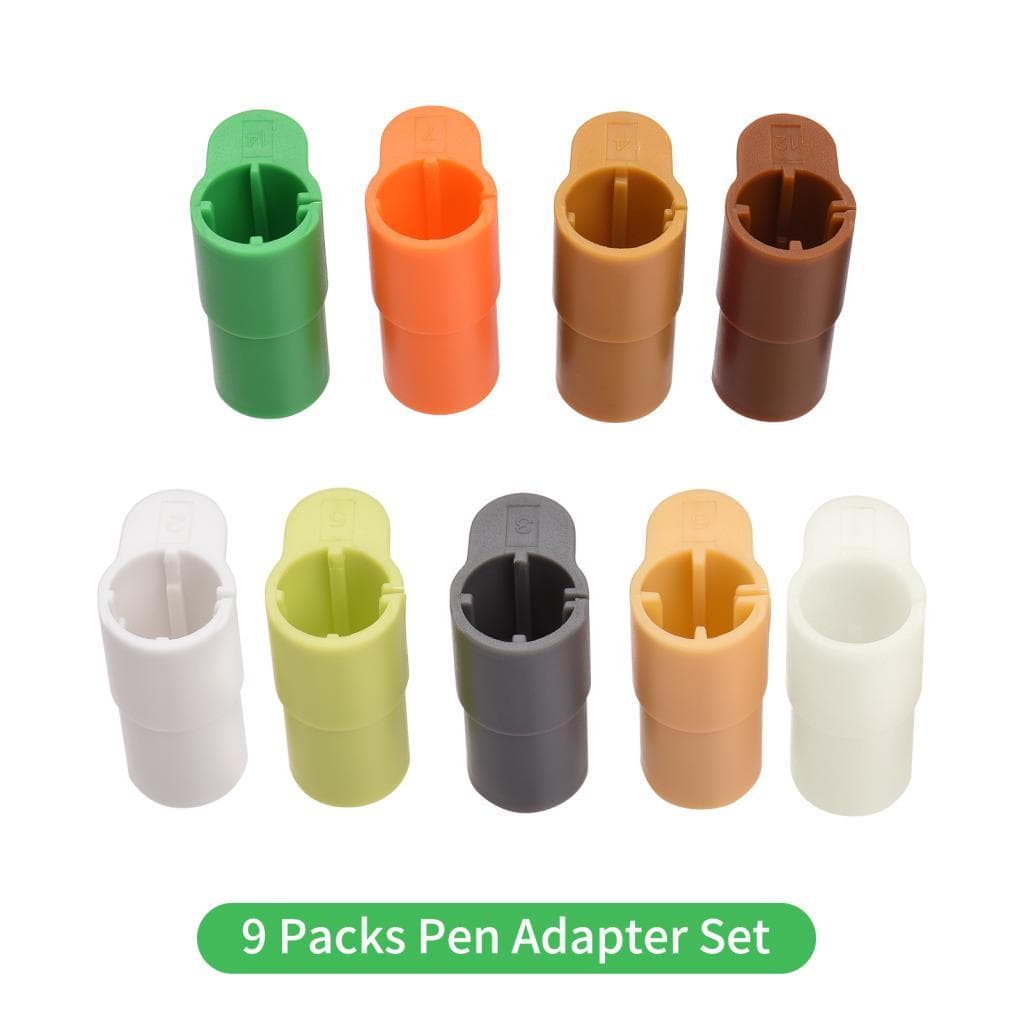Conjunto de adaptador de caneta Domary 9 Pack para Maker 3 Explore Air 2 com marcadores, sem necessidade de calibração