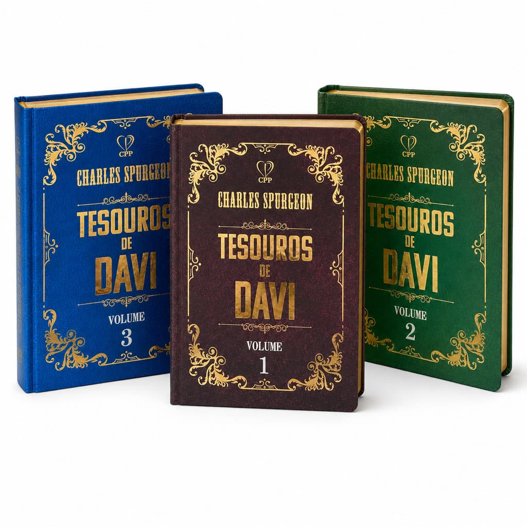 Livro Box Tesouros de Davi Charles Spurgeon 3 Volumes