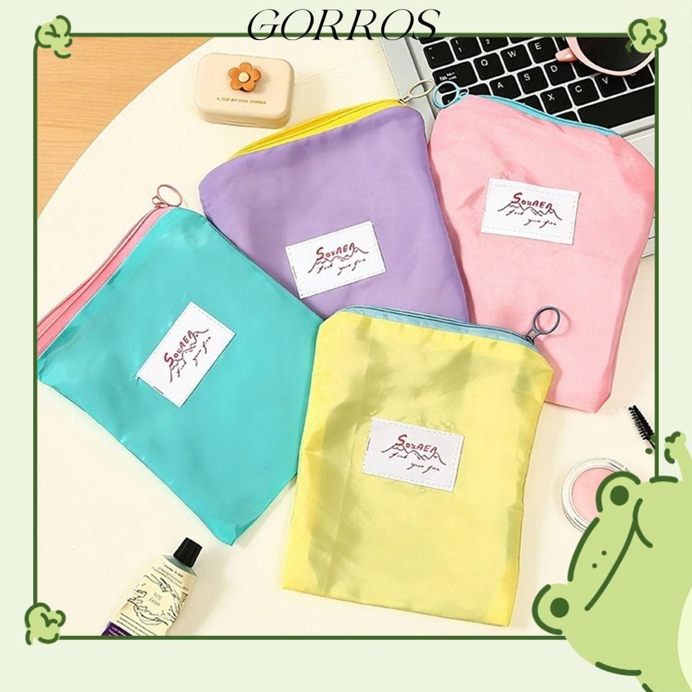 Bolsa Cosmética GORROS , De Maquiagem Portátil Leve Organizadora Com Zíper Sólido