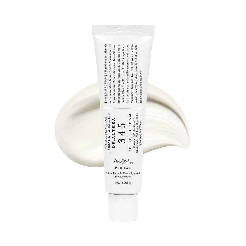 Creme Calmante Dr.Althea 345, Cuidados com a Pele Coreanos, 1.69 Fl Oz (Ver.2 - Pacote de 1) |   PDRN, Ácido Hialurônico