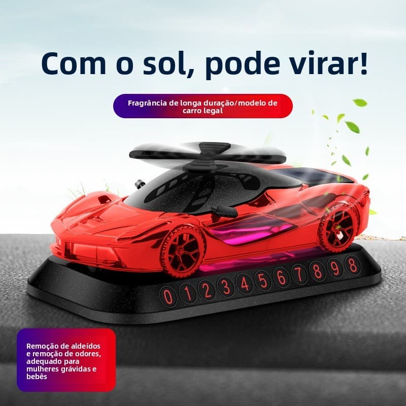 Fragrância leve desodorante para carro