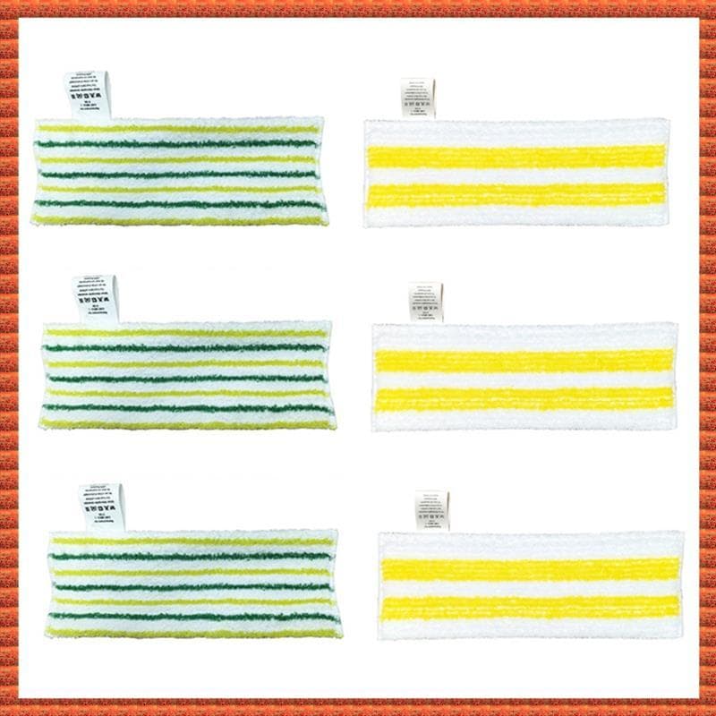 (Zac) 6 Peças De Panos De Chão De Microfibra Substitutos Para Limpeza A Vapor SC2 SC3 SC4 SC5 Easyfix CTK10 CTK20 SG4/2