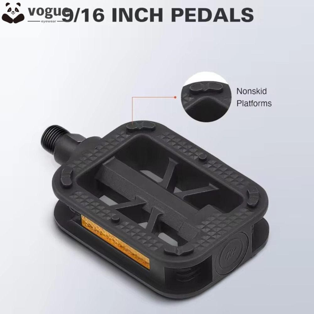 Pedais De Bicicleta VOGUEEE , Pedal De Estrada MTB Ultraleve Antiderrapante , Ciclismo 9'16 Acessórios Mountain Bike Pé