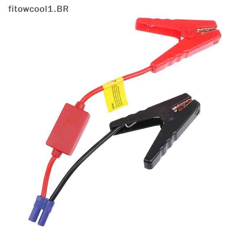 FCBR Jumper Cable EC5 Conector Jacaré Braçadeira Booster Bateria Para Carro Jump Starter Jelly
