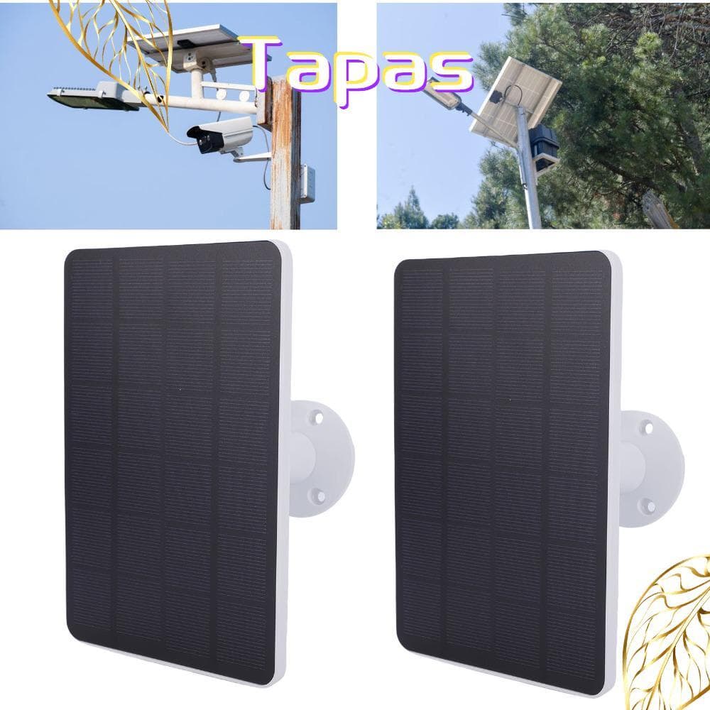 Painel De Carregamento Menina 2pcs , Carregador De Porta USB C De 4 W , Câmera Sem Fio Com Micro