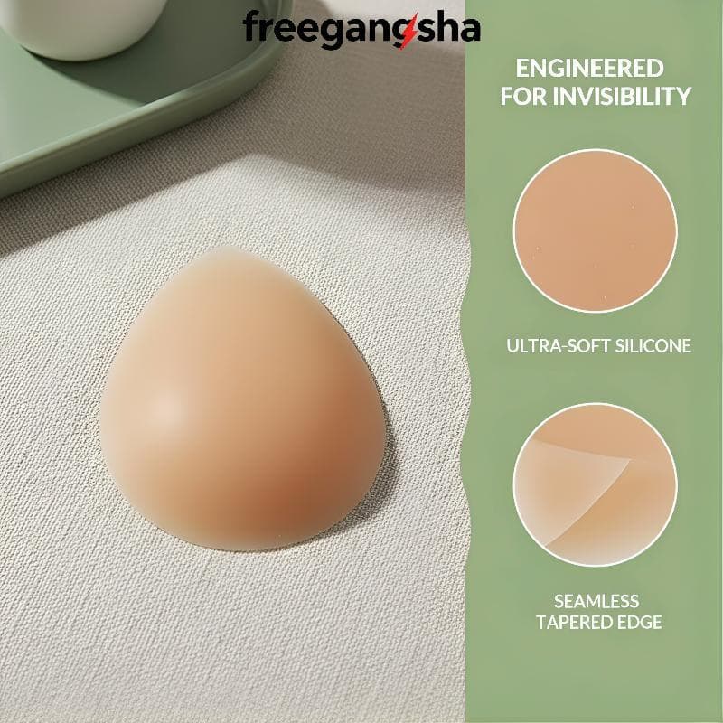 [FRE] Almofadas Autoadesivas De Silicone 1 Par De Inserção De Perna De Panturrilha Para Correção De Defeitos Modelagem C