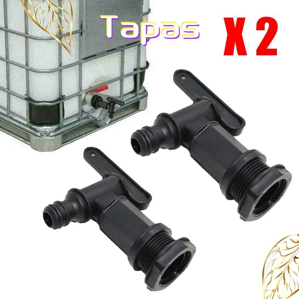 Menina Substituição Água Butt Torneira Cerveja Jardim Tanque De Armazenamento Adaptador Hoze Lock Para 2 Pçs