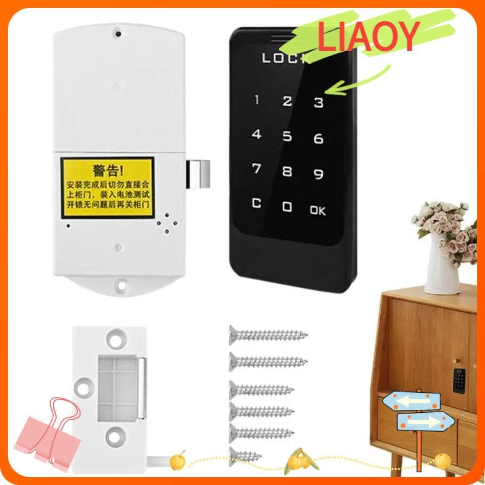 Fechaduras De Gabinete Digitais LIAOYING , Porta Com Senha De Controle De Acesso Sem Chave , Fechadura De Combinação Mul