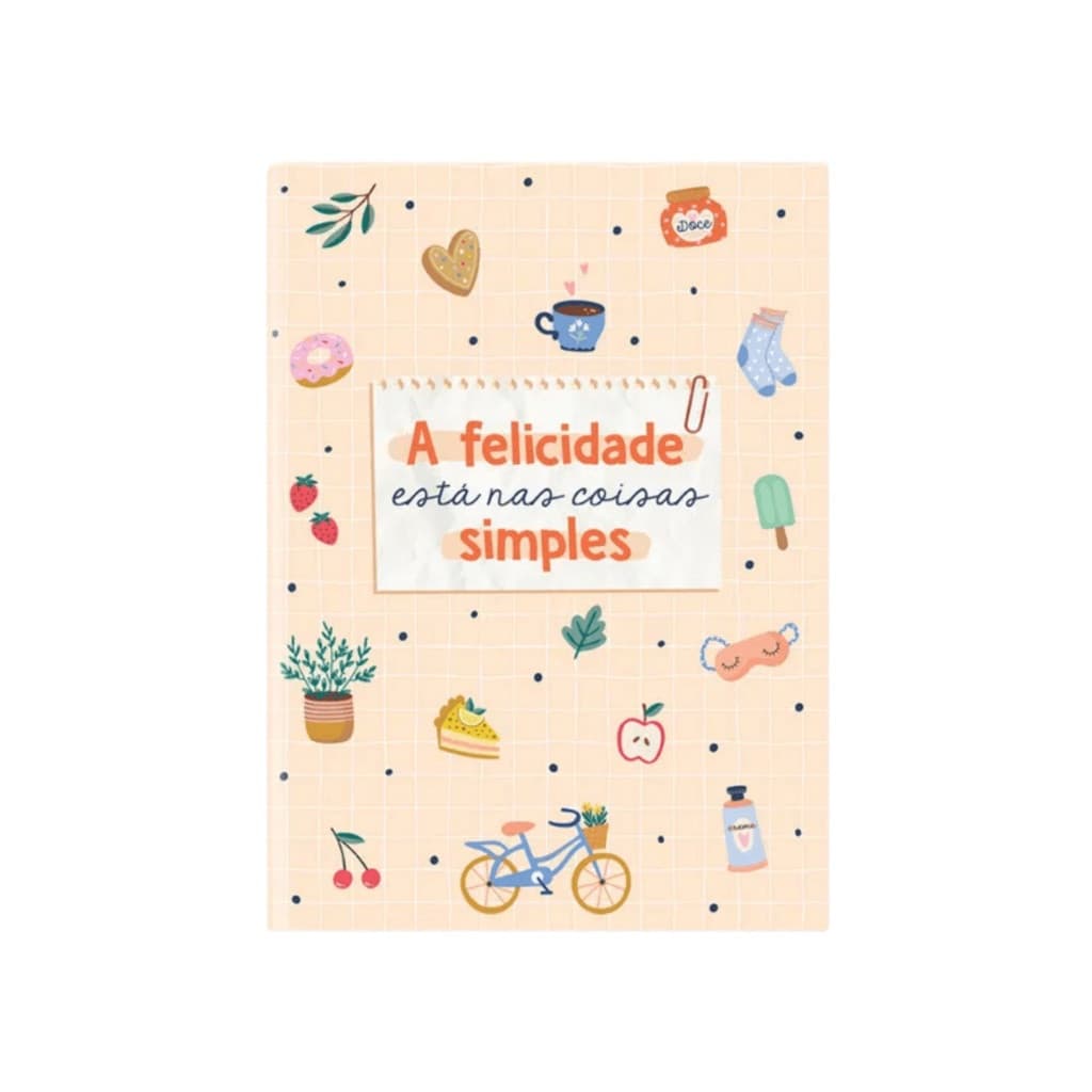 Caderneta Cartões Gigantes My Journal Happy