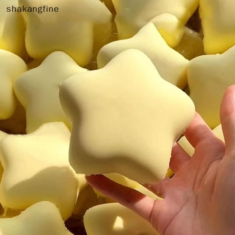 SHBR Kawaii Amarelo Leite Perfume Estrela Pitada Brinquedos De Liberação De Estresse Recuperação Lenta Bonito Depressão