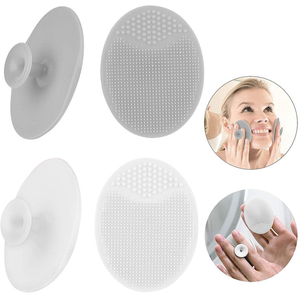 Escova Esfoliante Facial de Silicone, Almofadas de Limpeza Facial, Almofada de Limpeza de Poros de Precisão, Escova Faci