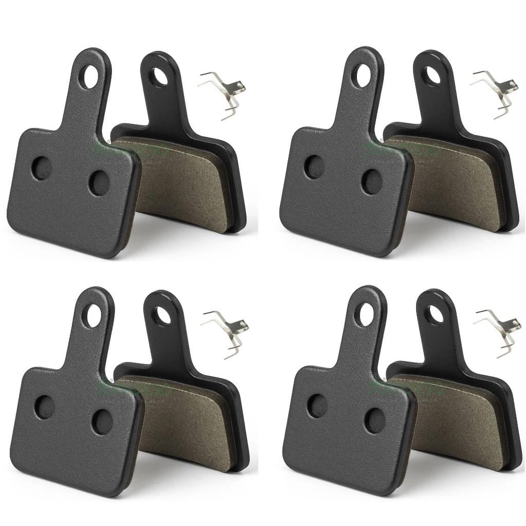 4 Pares Pastilha Gts Freio a Disco Mecânico e Hidráulico Tipo Shimano Padrão B01S Bike Aro 26 e 29