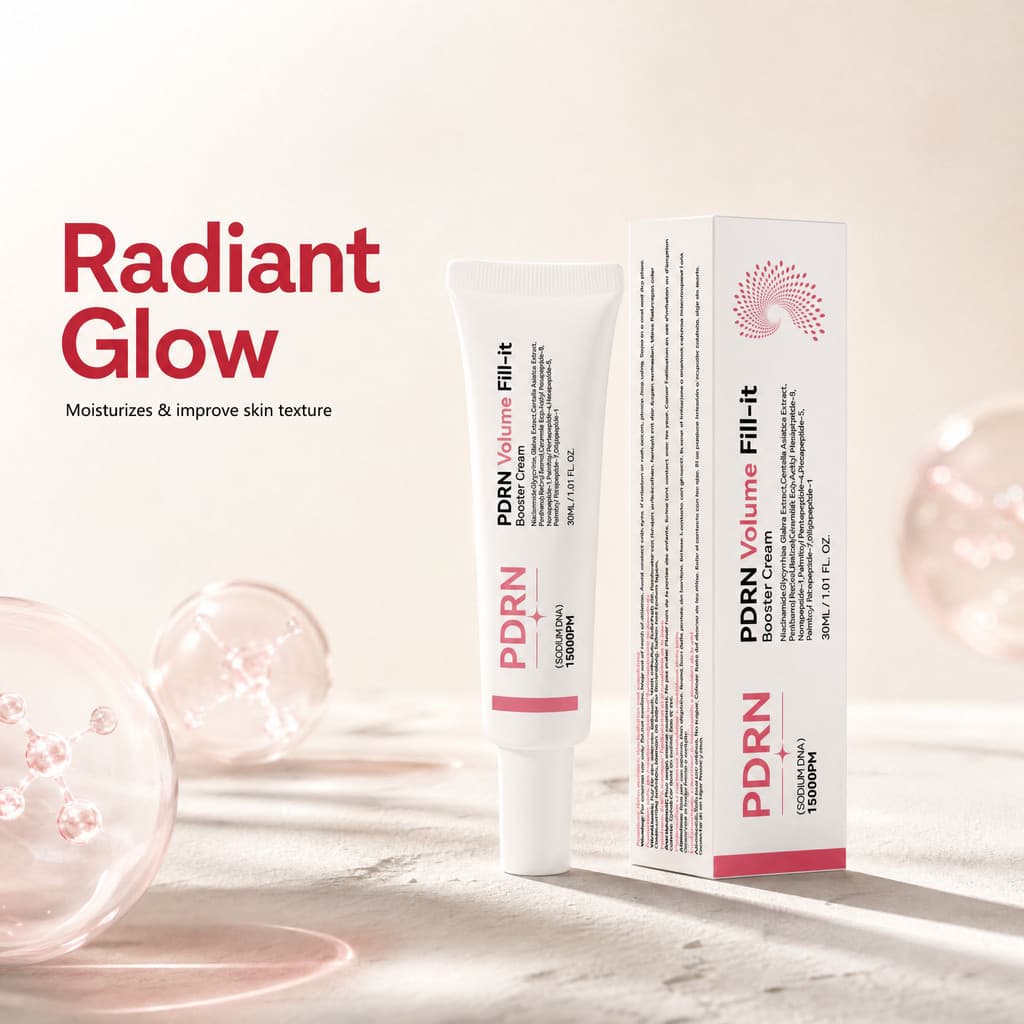 [Estoque pronto] Estoque pronto PDRN Plumping Creme Firmador Hidratante Profundo Iluminador Facial Clareador Linhas Fina