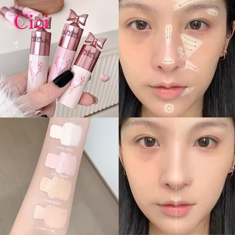 [Cici] Corretivo Iluminador DaimAnpu , Cobrindo Calhas De Rasgo , Manchas , Marcas De Acne , Olheiras , Corretor Facial