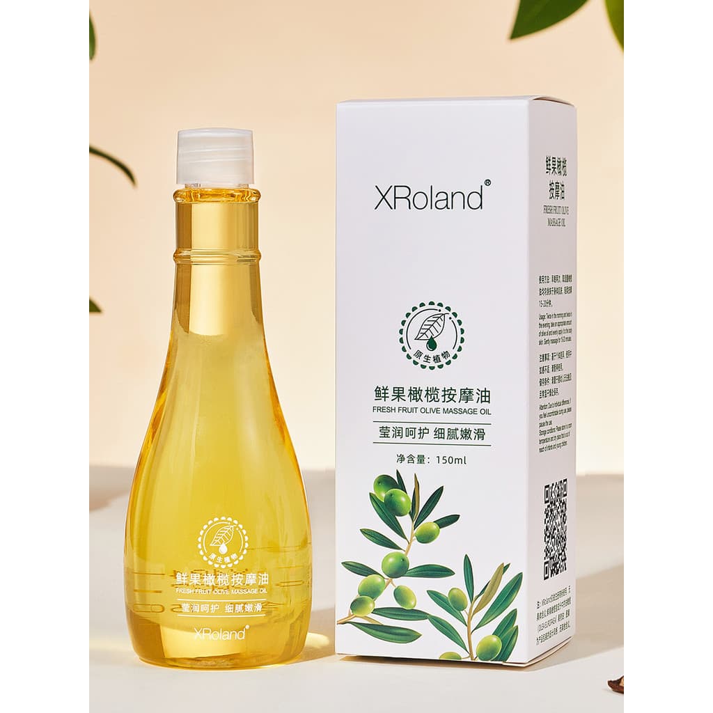 XRoland Óleo De Massagem De Azeitona De Frutas Frescas Hidratante Firmador Antirrugas Melhorando A Pele Seca Ess