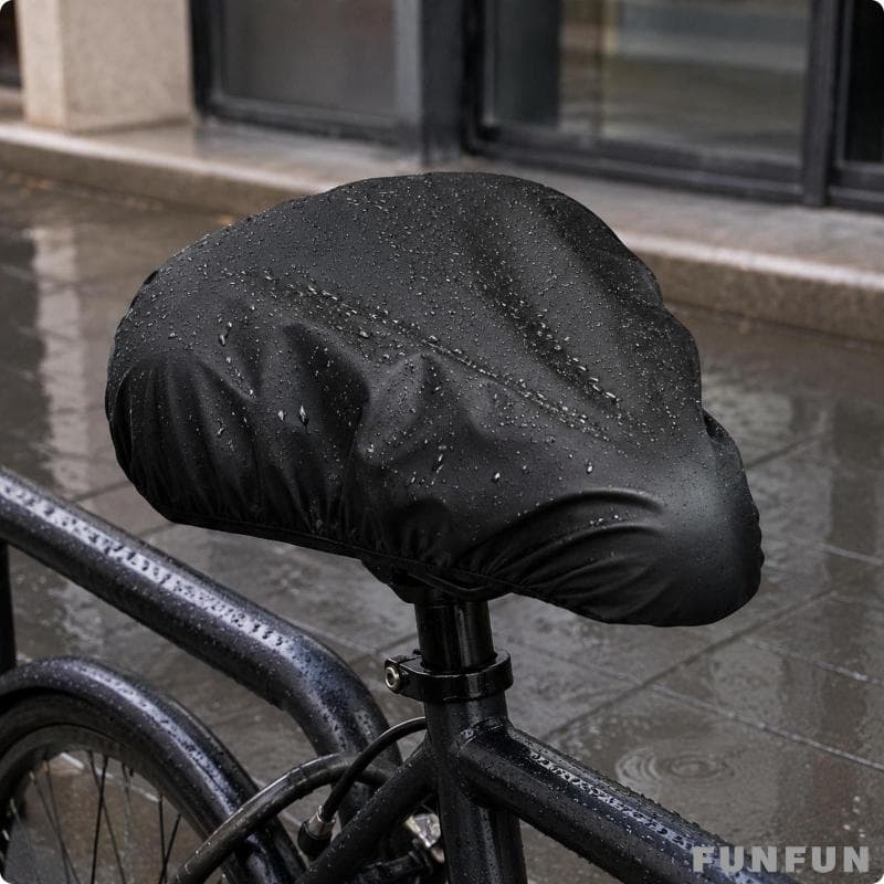 [Funfun] Capa De Selim De Ciclo De Tecido Oxford Proteção Contra Poeira À Prova De Chuva Acessório De Bicicleta Confortá