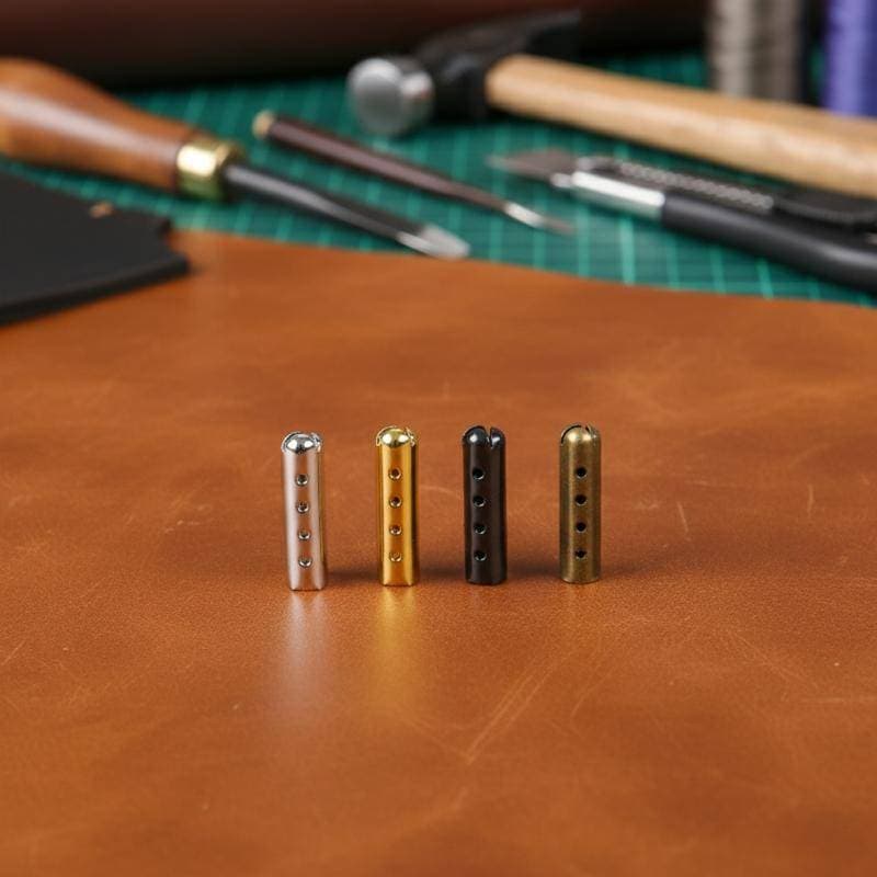 50 Peças Pontas De Cabeça De Metal De Cadarço De Substituição Para Clipes De Corda De Reparo De Renda De Sapato DIY Sapa