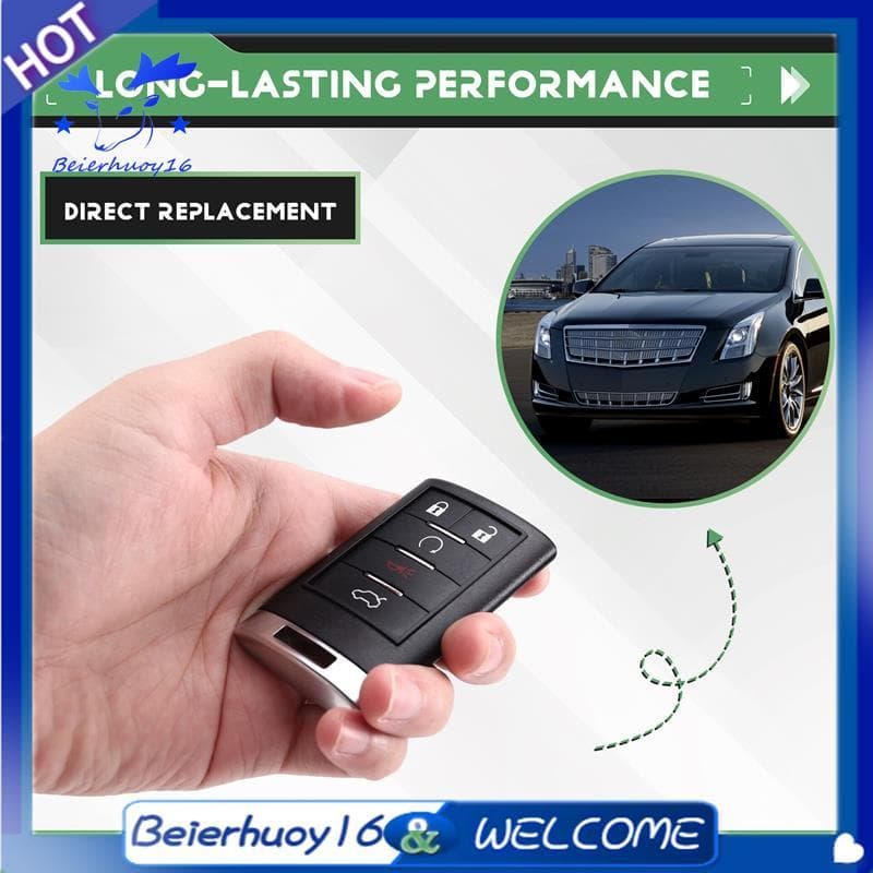 Chave Remota De Carro De 5 Botões De 315 Mhz Com OUC6000066 Chip Para Controle Remoto