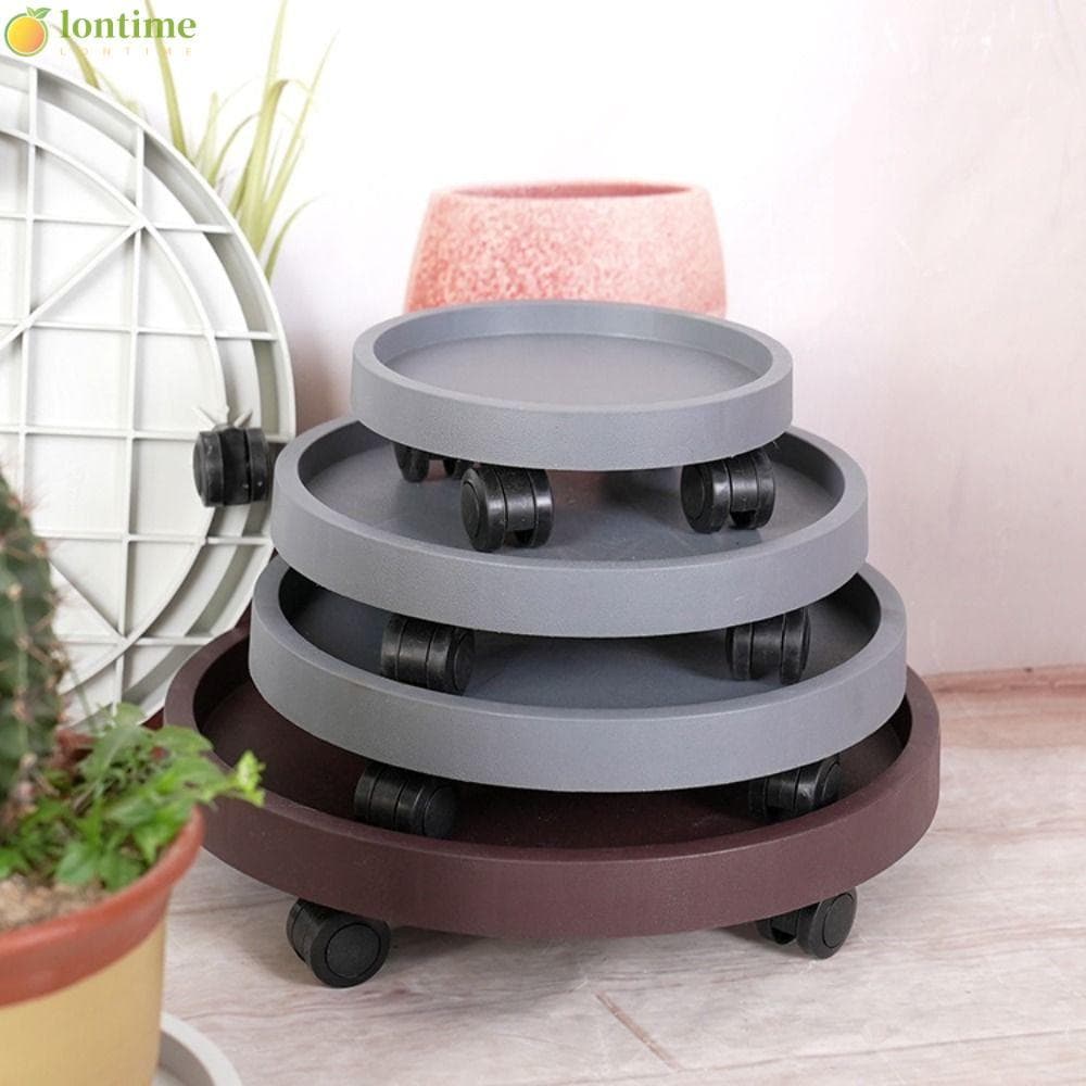 Base De Suporte Para Plantas LONTIME , Com Bandeja De Água , Vaso De Flores , Vasos
