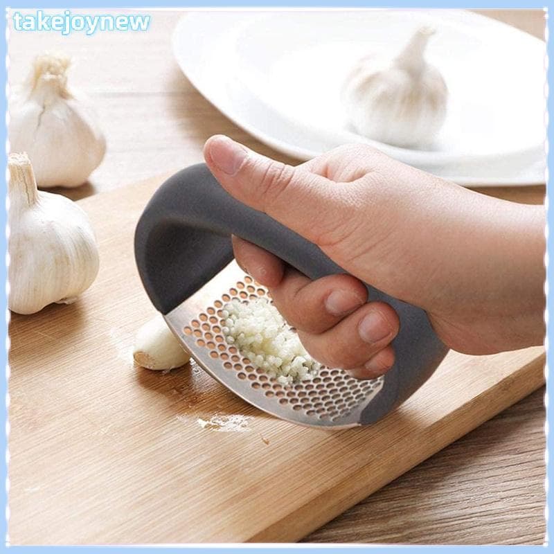 [takejoynewBR] Prensa De Alho Em Aço Inoxidável , Espremedor , Ferramenta De Cozinha Tbr