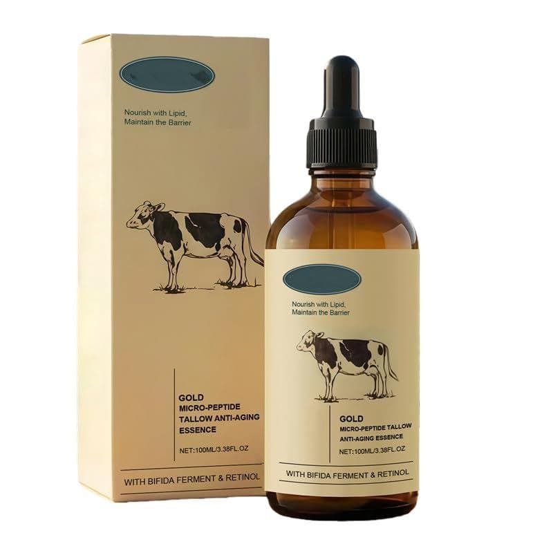 Sérum Antienvelhecimento com Retinol, Ouro, Micropeptídeos e Sebo de Boi 3,38 fl oz