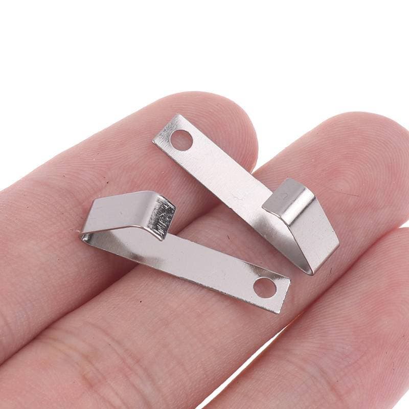 5/10 Unidades De Metal 9V Bateria Mola Contato BC-5232-NI AA Acessórios De Peça Negativa
