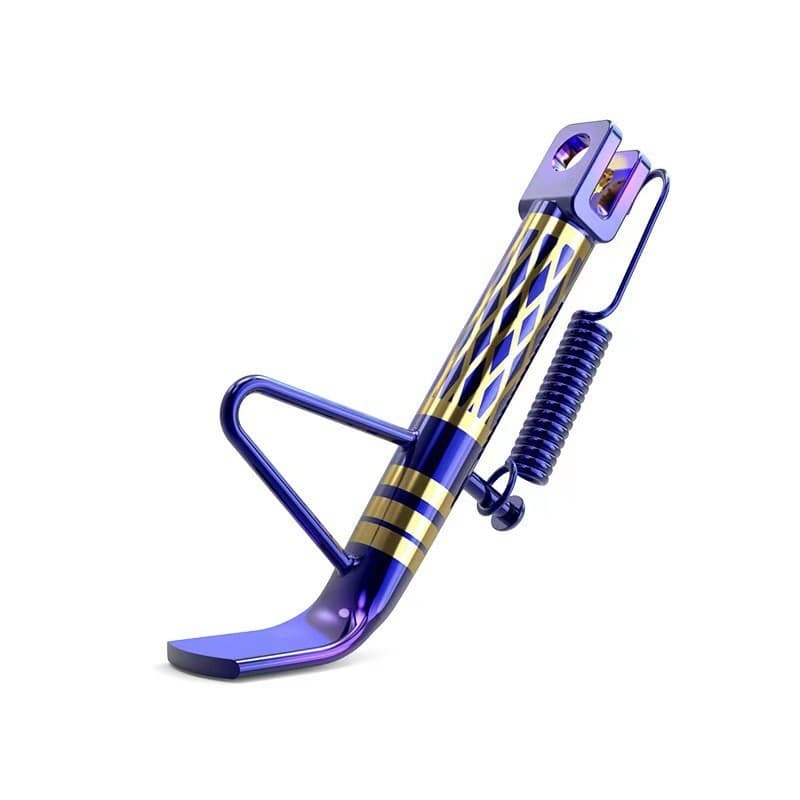 Suporte Lateral De Titânio Queimado Para Motocicleta , scooter Modificado