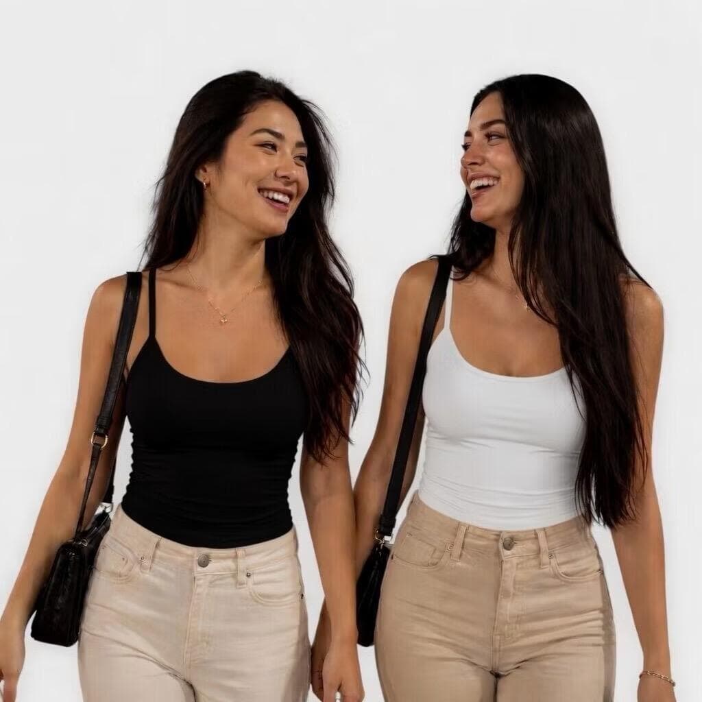 Kit 3 Regatas Femininas Alcinha Fina Básica Casual Moda Verão Confortável Sucesso em Vendas