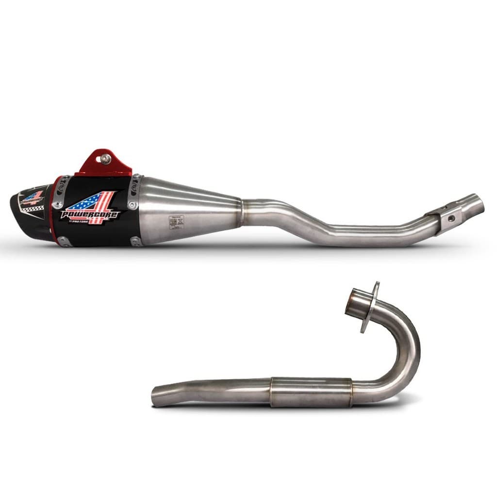 Escapamento Esportivo Powercore 4 Escape Estralador Moto Honda Nxr Bros 150 2009 2010 2011 2012 2013 2014