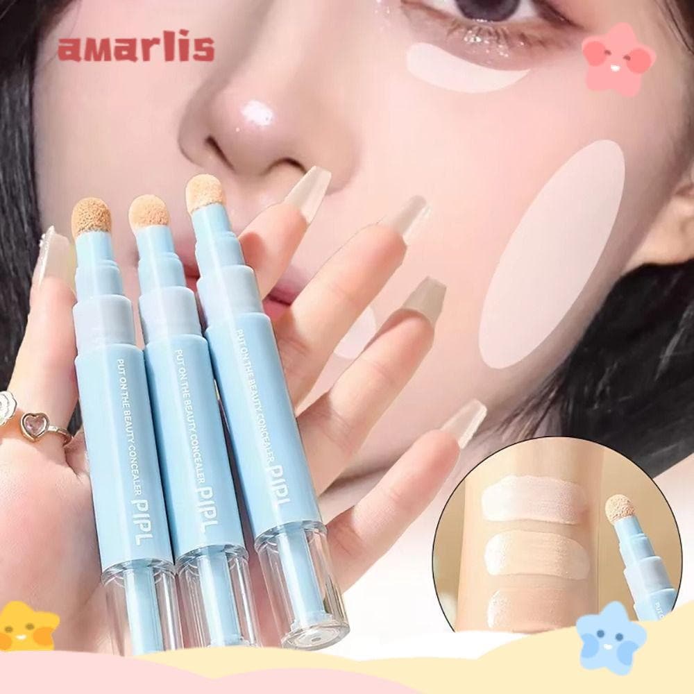 AMARLIS 1 Unidade De Maquiagem Líquida , Caneta Corretiva Iluminadora Facial Para Cicatriz De Acne , Bastão Iluminador P
