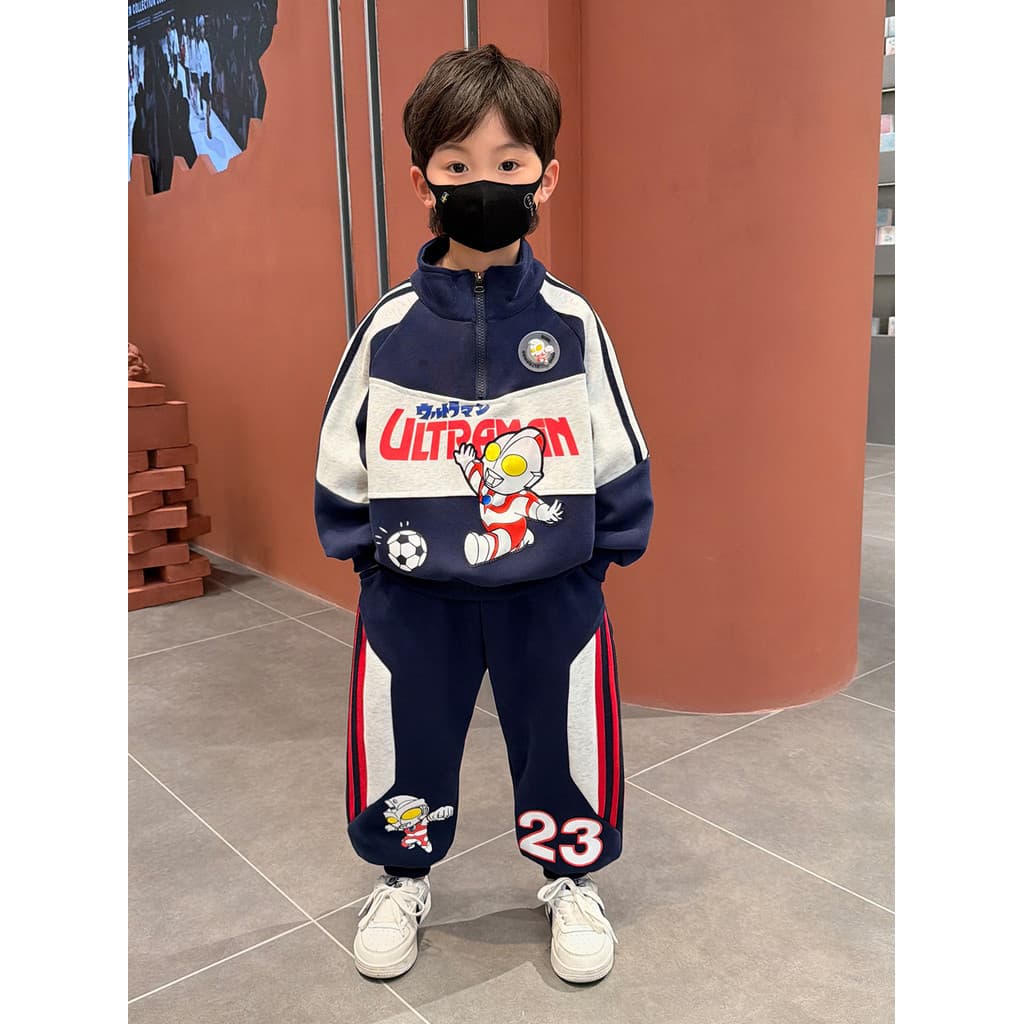 Ultraman roupas meninos moletom terno 2026 novo estilo outono crianças bonito roupas de outono meninos do bebê meninos b