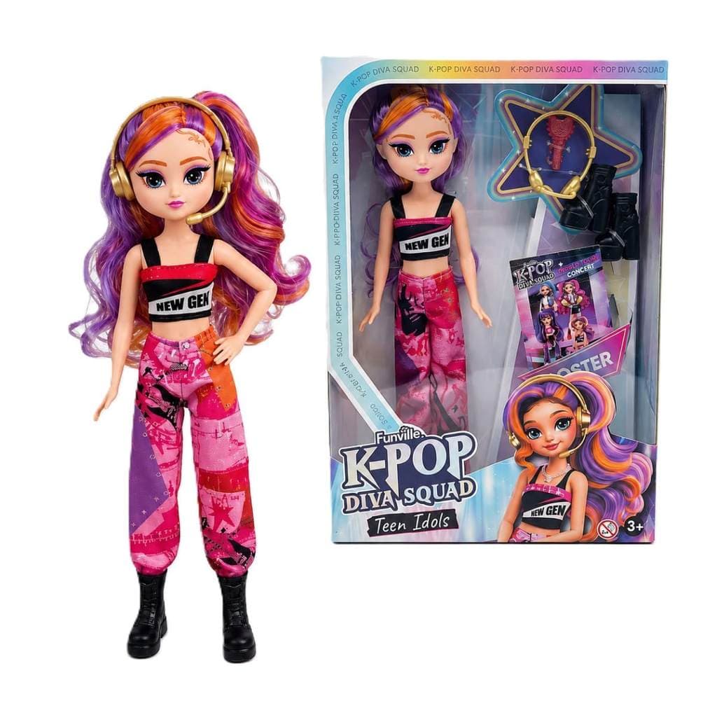 Boneca Fashion Doll K-Pop Kaia 24cm - Multikids NB