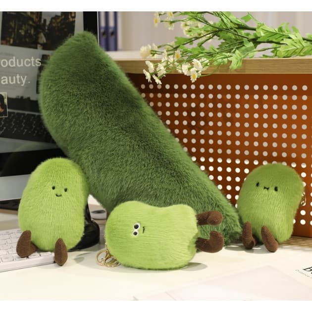 MaoGoLan Pea Plush Toys Veggie Playset Recheado Legumes Crianças Lembrancinhas | Bichos De Pelúcia Em Massa Para Aprende