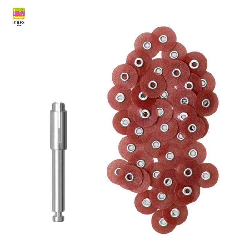 50 Unidades De Discos De Acabamento E Polimento Compostos De Cerâmica Materiais De Ionômero De Vidro 12.7 Mm De Espessur