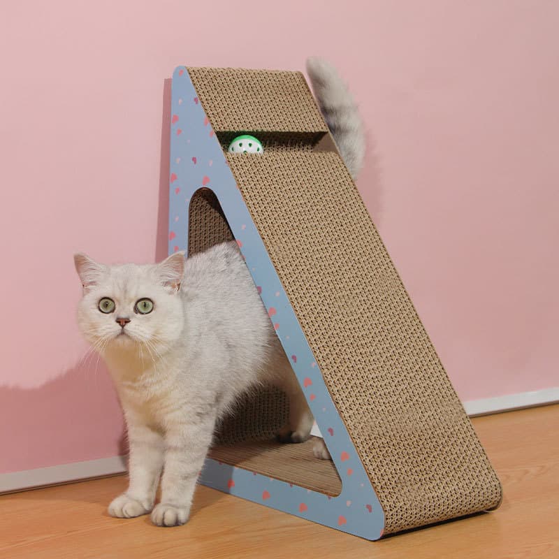 Placa para arranhar gatos, Vertical, resistente ao desgaste, sem arranhões, coluna para arranhar gatos integrada de seis