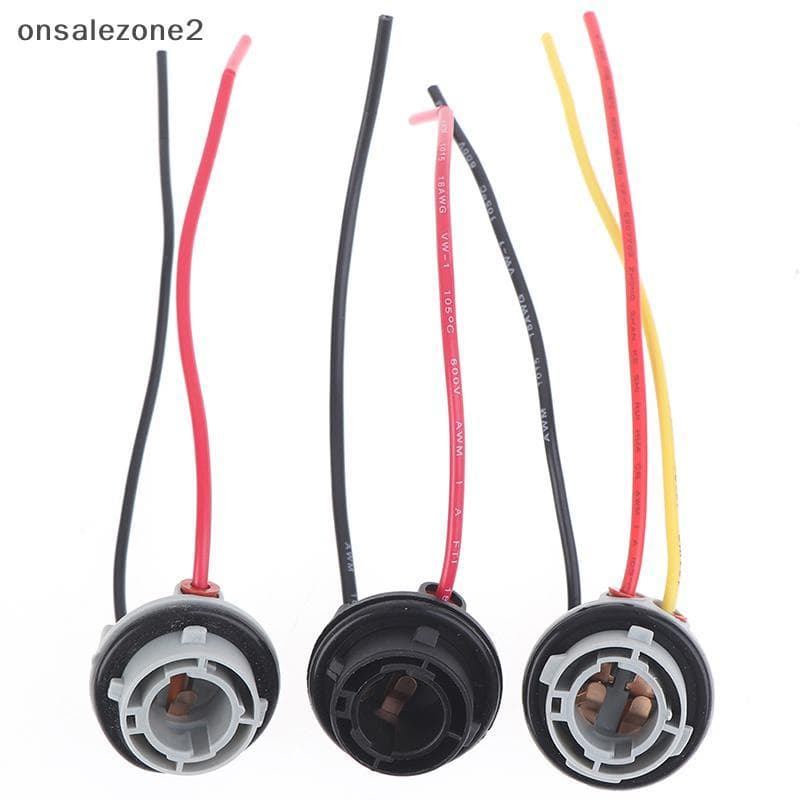 ONS 2pcs 1156 1157 Lâmpada Soet BAY15D Suporte Para P21/5W Adaptador Base Conector BR