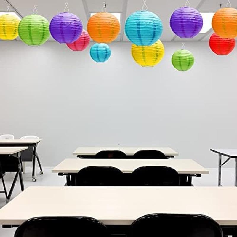 Ste 100 Peças De Ganchos De Teto Brancos Para Pendurar , Azulejo | Cabides Resistentes , Sala De Aula , Cabide De Suspen